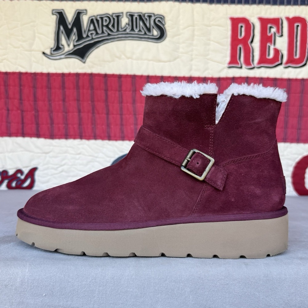 Size‎ 12 - Koolaburra by UGG Kelissa Mini Women's Burgundy Boots 1149231